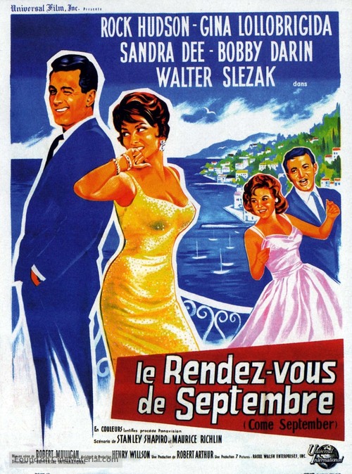 Come September - French Movie Poster