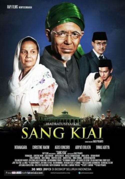 Sang kiai - Indonesian Movie Poster