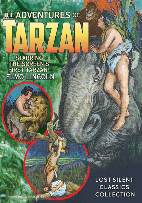 Adventures of Tarzan - DVD movie cover