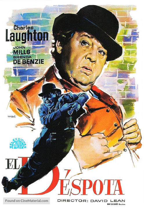Hobson&#039;s Choice - Spanish Movie Poster