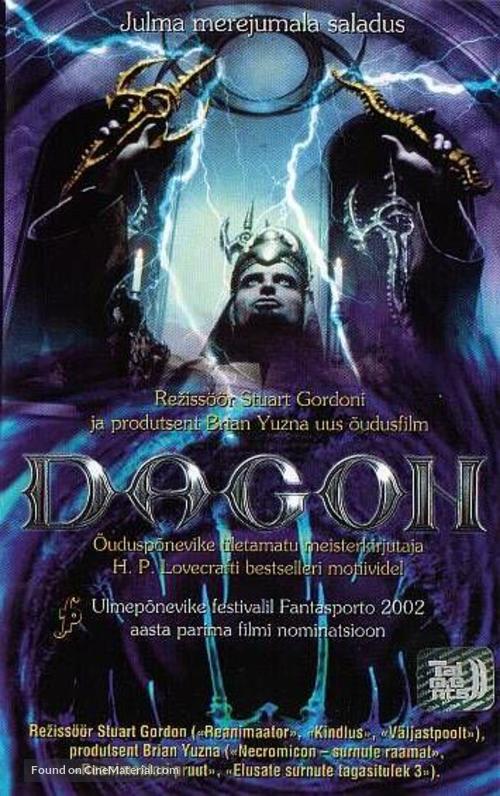Dagon - Estonian VHS movie cover