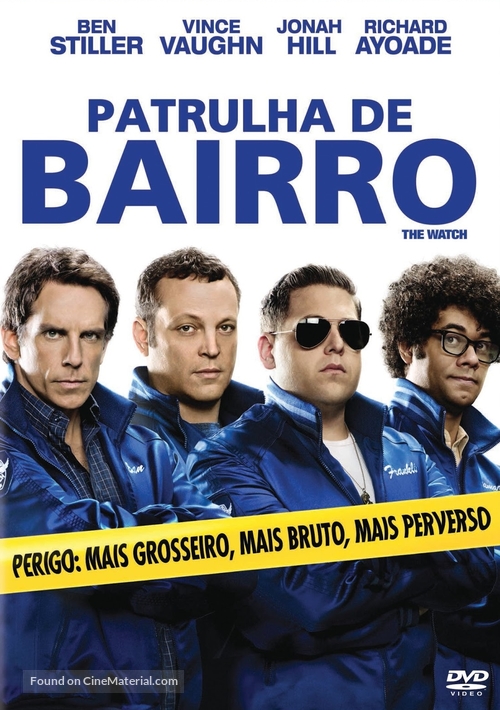 The Watch - Portuguese DVD movie cover