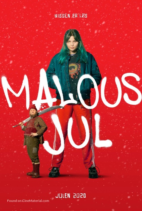 Malous jul - Danish Movie Poster