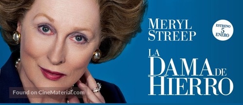 The Iron Lady - Spanish Movie Poster