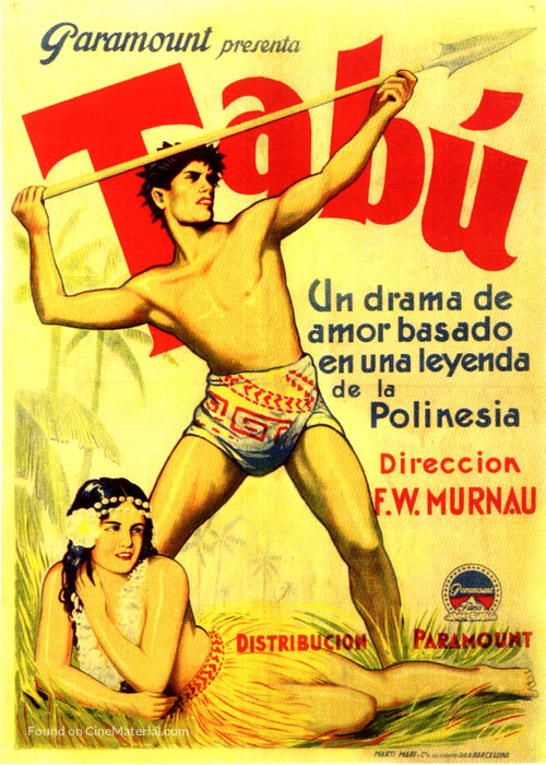 Tabu - Spanish Movie Poster