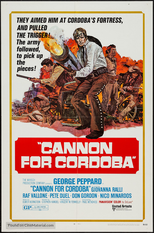 Cannon for Cordoba - Movie Poster