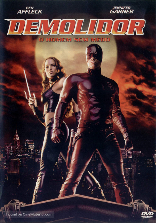 Daredevil - Brazilian Movie Cover