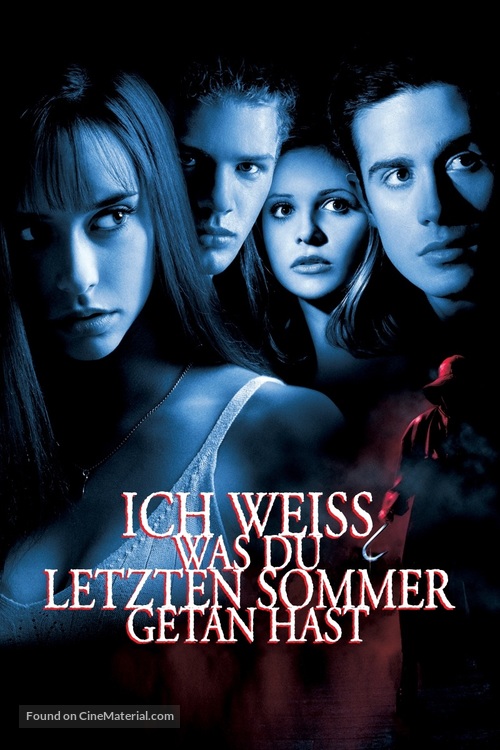 I Know What You Did Last Summer - German Movie Cover