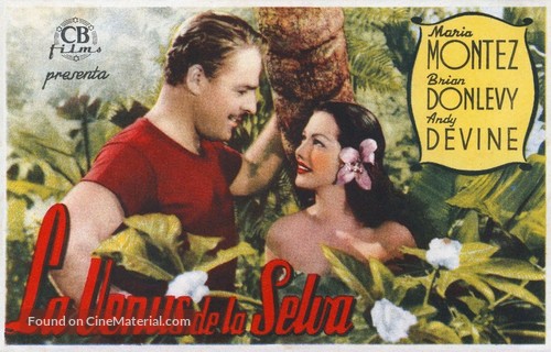 South of Tahiti - Spanish Movie Poster