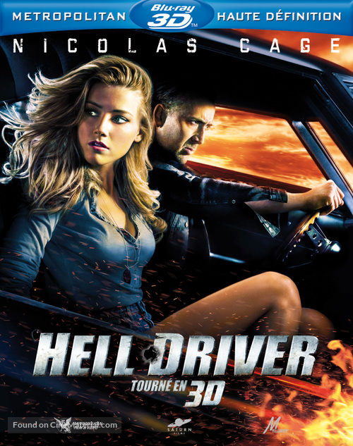 Drive Angry - French Blu-Ray movie cover