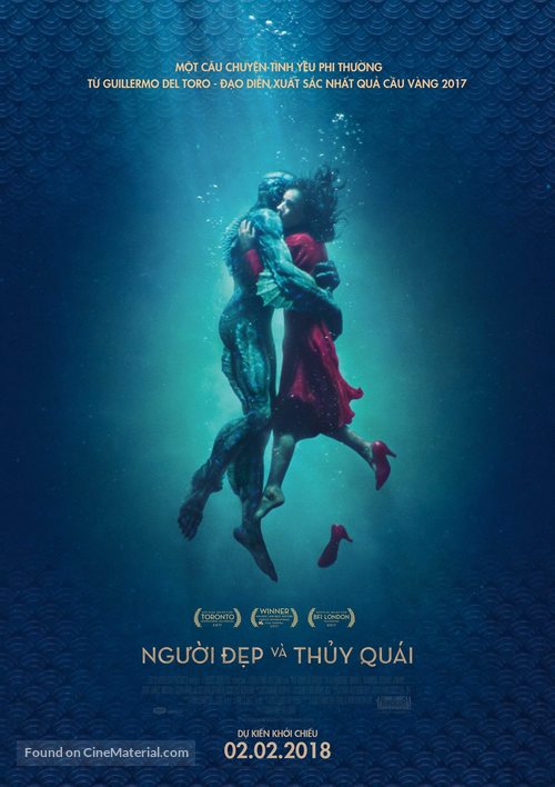The Shape of Water - Vietnamese Movie Poster