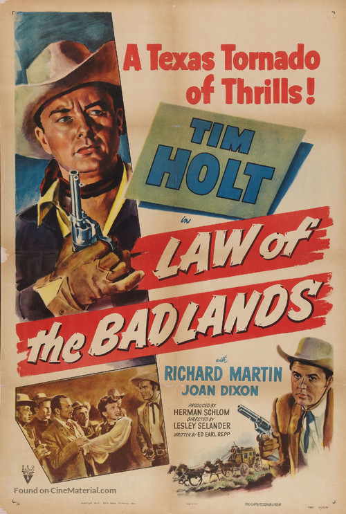 Law of the Badlands - Movie Poster