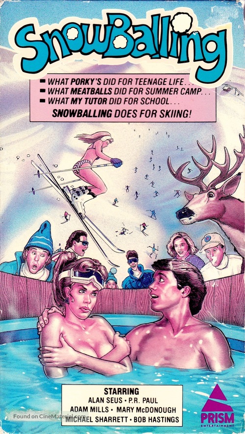 Snowballing - VHS movie cover
