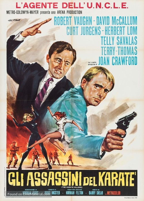 The Karate Killers - Italian Movie Poster