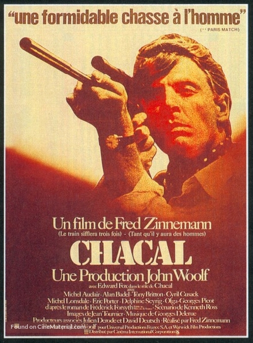 The Day of the Jackal - French Movie Poster