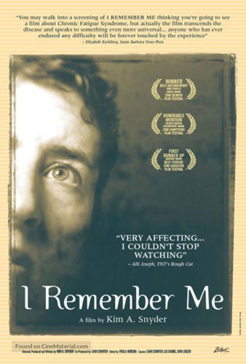 I Remember Me - poster