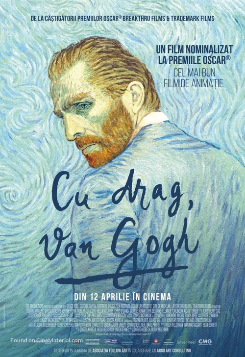 Loving Vincent - Romanian Movie Poster