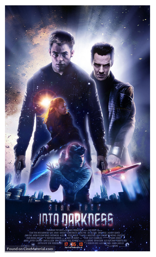 Star Trek Into Darkness - British Movie Poster