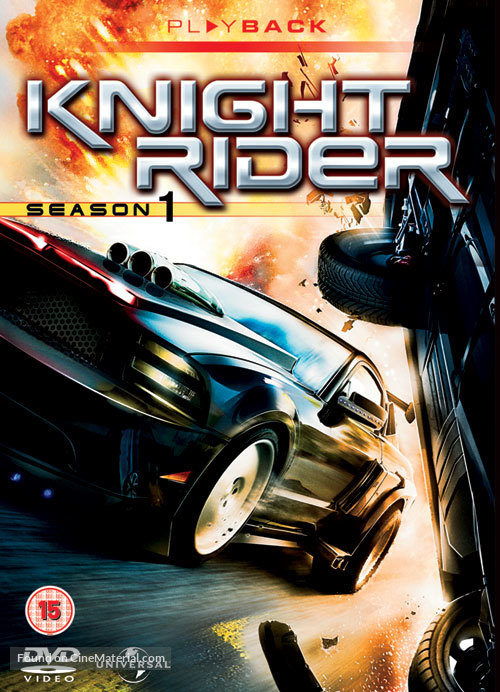 &quot;Knight Rider&quot; - British DVD movie cover