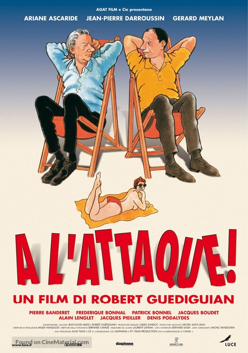 &Agrave; l&#039;attaque! - Italian Movie Poster
