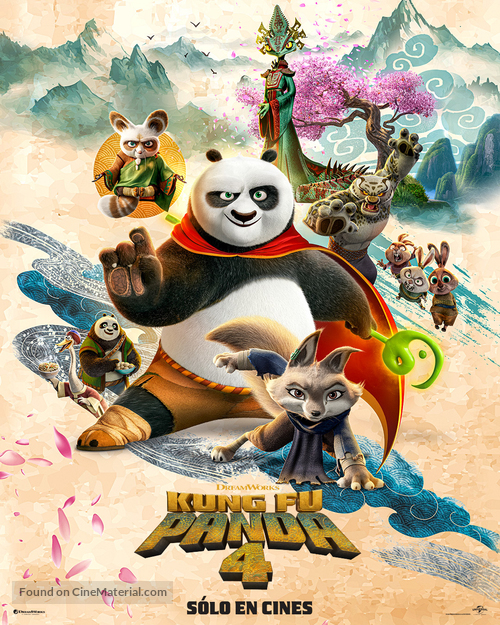 Kung Fu Panda 4 - Mexican Movie Poster