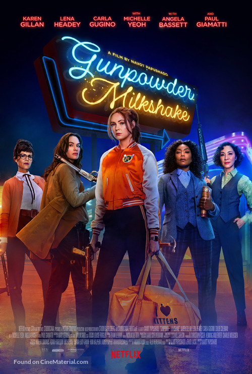 Gunpowder Milkshake - Movie Poster