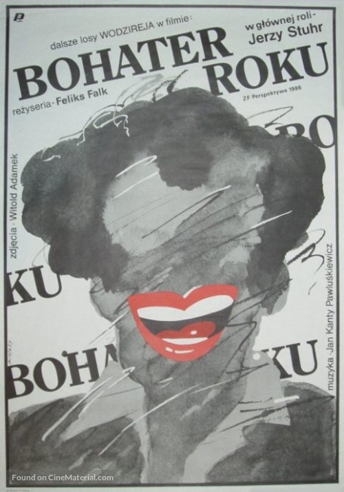 Bohater roku - Polish Movie Poster
