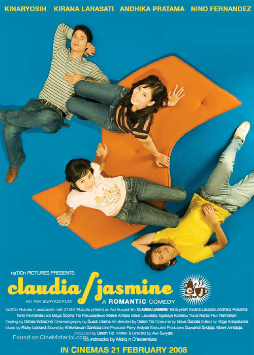 Claudia/Jasmine - Indonesian Movie Poster