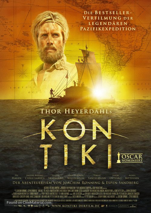 Kon-Tiki - German Movie Poster