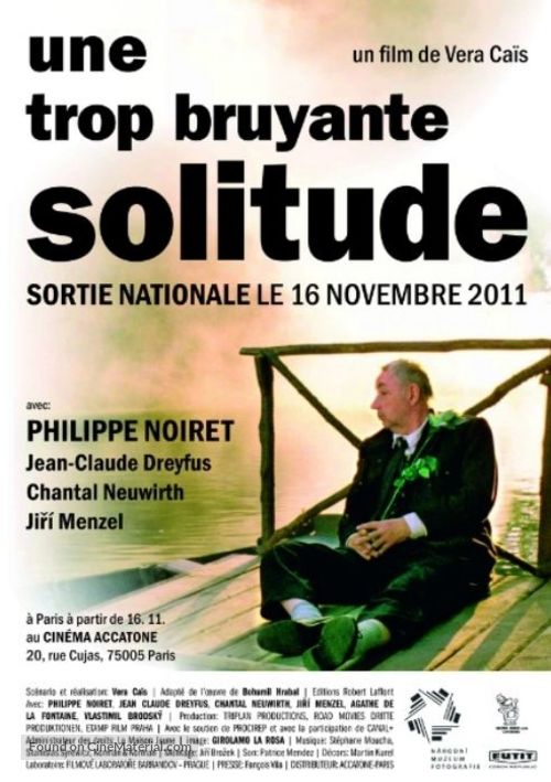 Une trop bruyante solitude - French Movie Poster