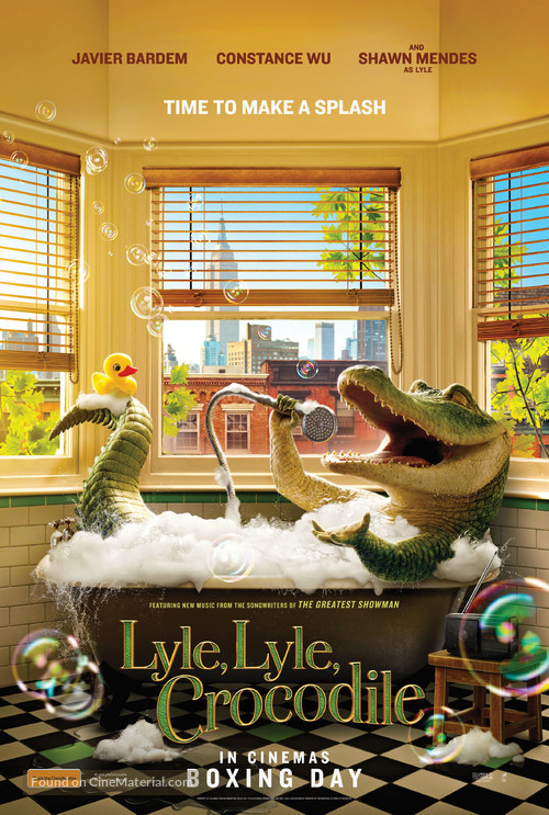 Lyle, Lyle, Crocodile - Australian Movie Poster