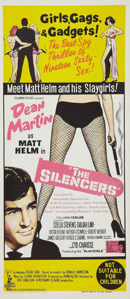 The Silencers - Australian Movie Poster