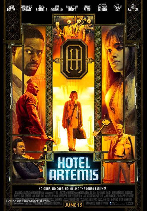 Hotel Artemis - Indian Movie Poster