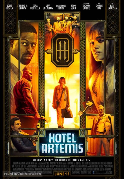 Hotel Artemis - Indian Movie Poster