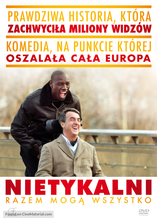 Intouchables - Polish DVD movie cover