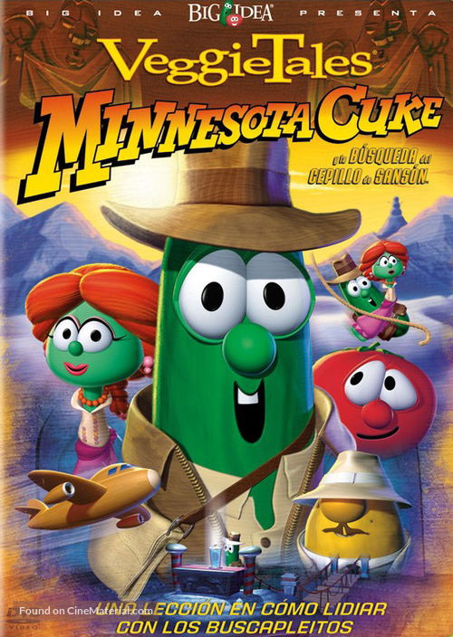 VeggieTales: Minnesota Cuke and the Search for Samson&#039;s Hairbrush - DVD movie cover