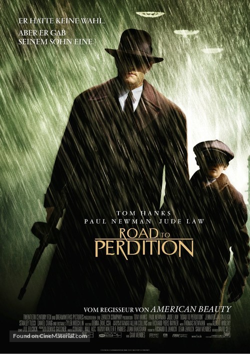 Road to Perdition - German Movie Poster