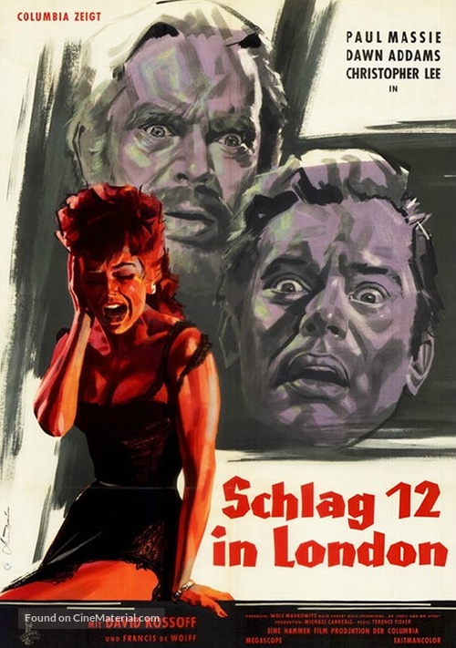 The Two Faces of Dr. Jekyll - German Movie Poster