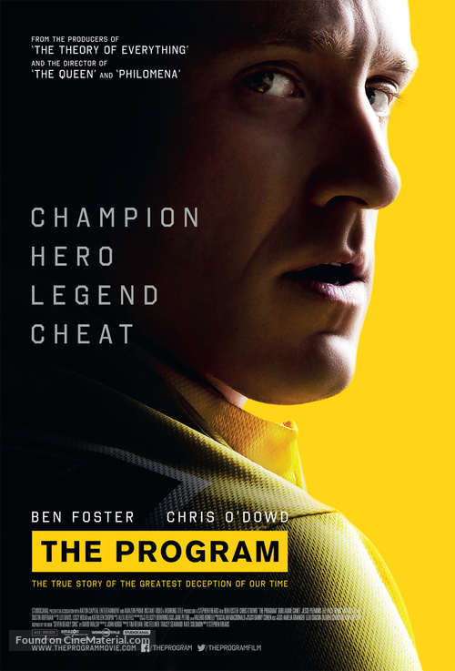 The Program - British Movie Poster