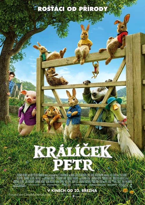 Peter Rabbit - Czech Movie Poster
