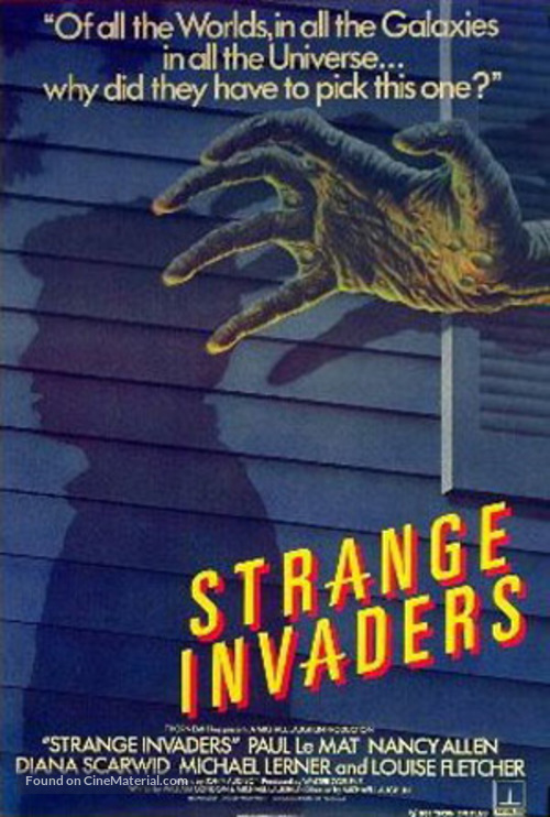 Strange Invaders - British Movie Poster