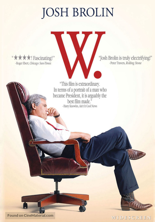 W. - DVD movie cover