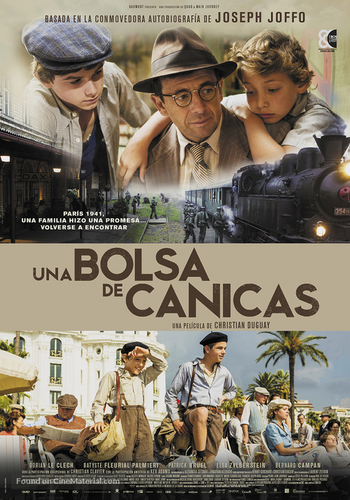 Un sac de billes - Spanish Movie Poster