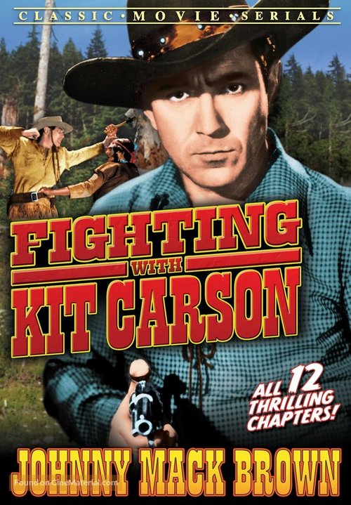 Fighting with Kit Carson - DVD movie cover