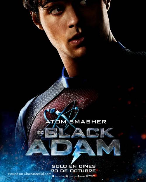 Black Adam - Colombian Movie Poster