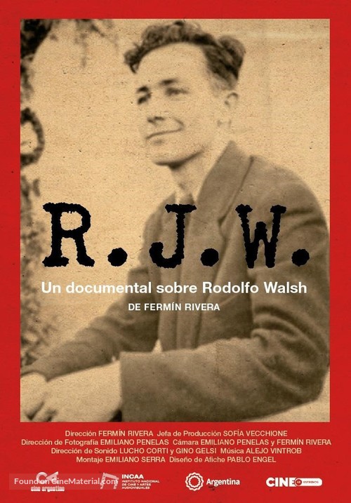 R.J.W. - Argentinian Movie Poster