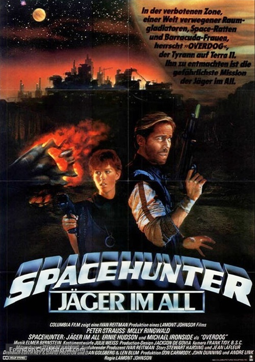 Spacehunter: Adventures in the Forbidden Zone - German Movie Poster