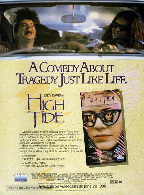 High Tide - Australian Video release movie poster