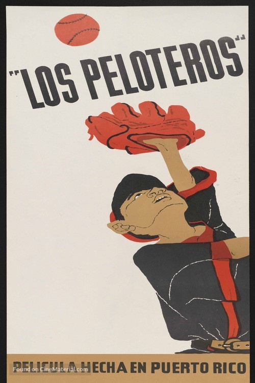 Los peloteros - Puerto Rican Movie Poster
