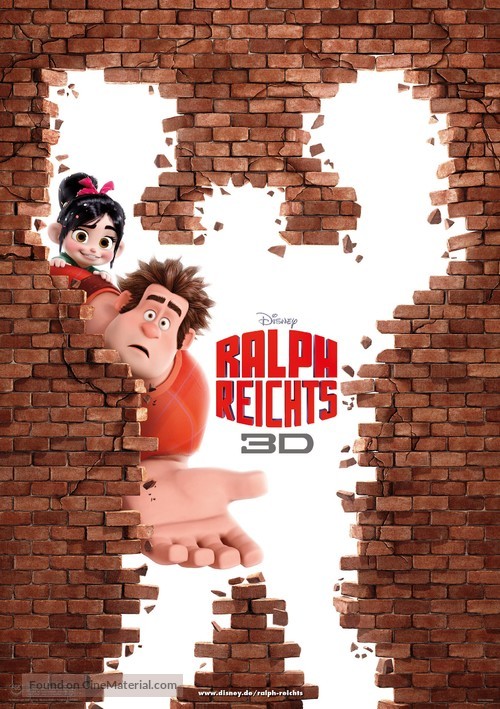 Wreck-It Ralph - German Movie Poster